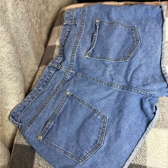 Distressed Denim Shorts - Picture 3 of 5